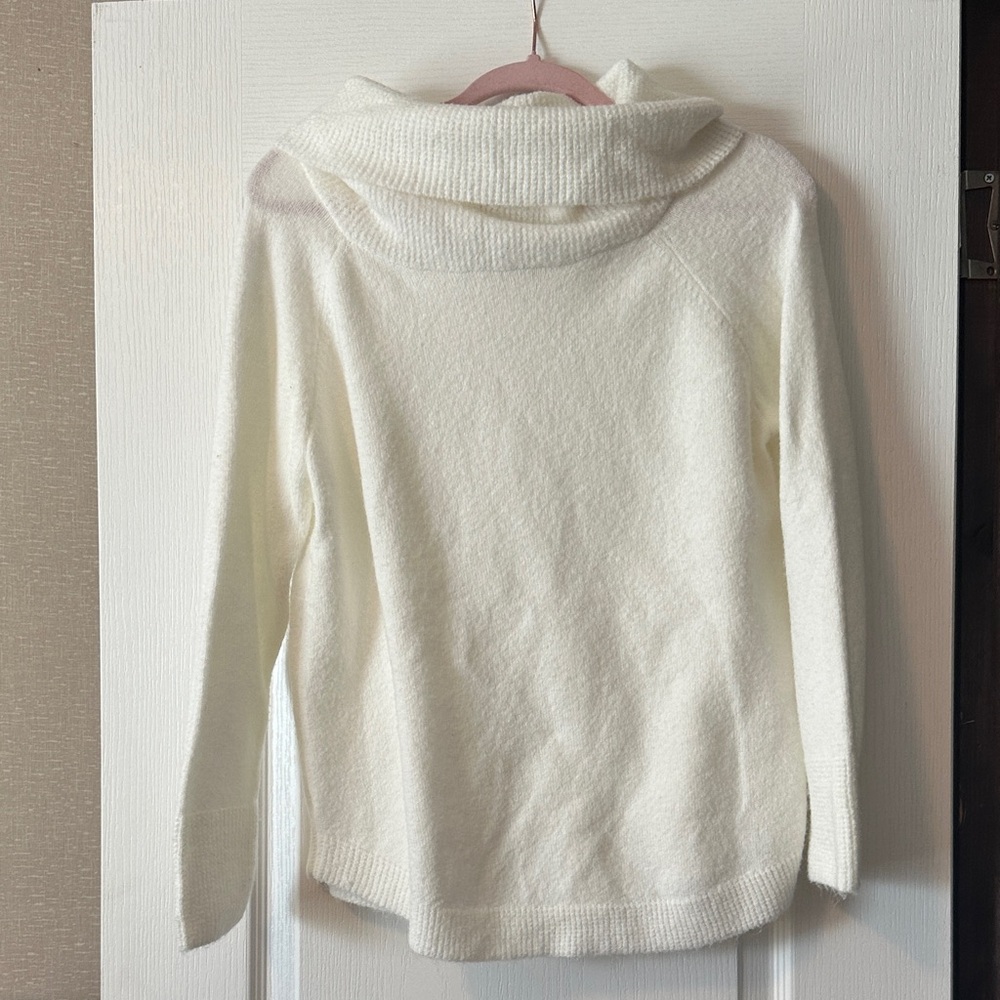 Staccato Cream Cowl Neck Sweater